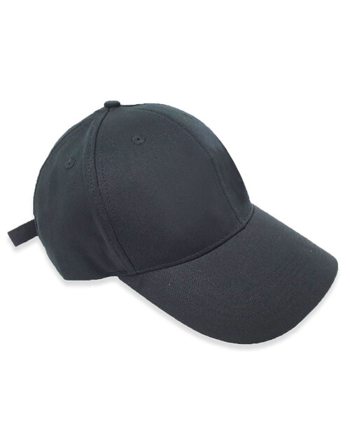 六片帽訂製/粗棉斜-黑色<span>H6C-B-03</span>  |商品介紹|帽子【訂製款】|帽子素面款【訂製款】