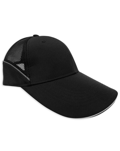 反光條機車帽訂製-黑<span>HRS-B-01</span>  |商品介紹|帽子【訂製款】|帽子接片造型款【訂製款】
