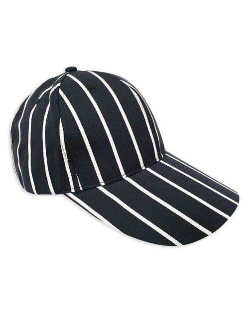 六片帽訂製/條紋黑<span>HST-B-03-05</span>  |商品介紹|帽子【訂製款】|帽子素面款【訂製款】