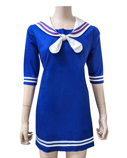 合唱團服 寶藍水手裙<span>SHO-D08</span>  |商品介紹|表演服 / 功夫服 【訂製 / 現貨】|西式表演服【訂製款】