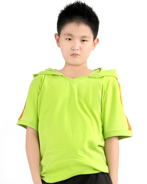 帽T訂製款素面童版-螢光綠<span>tcank-c01-00104</span>  |商品介紹|T恤客製化【訂製款】|T恤訂製短袖童版
