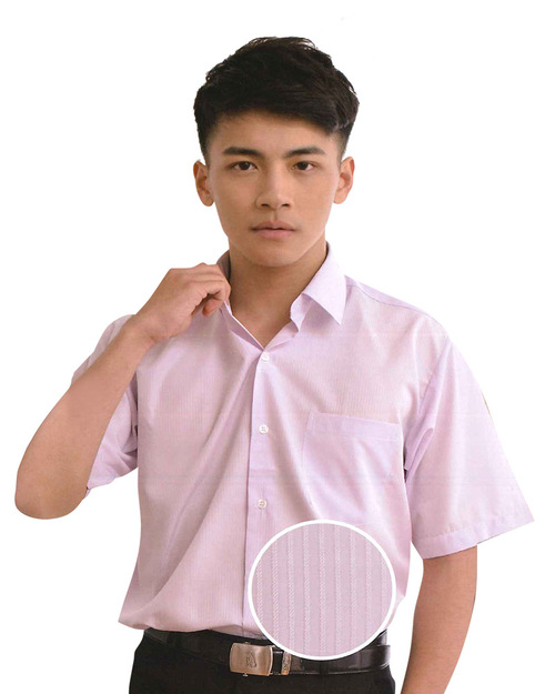 男襯衫 長袖襯衫 短袖襯衫 粉色 <span>L-204 ＃P.54</span>  |商品介紹|襯衫 / 西裝套裝 【現貨款】|西裝襯衫 YA TI 【現貨款】 男版