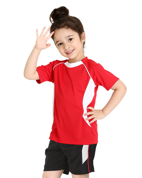 T恤訂製款幼兒園運動T-紅配白 <span>PCANK-THQ-A12</span>  |商品介紹|運動服【訂製款】|幼兒園/學校運動服【訂製】夏季