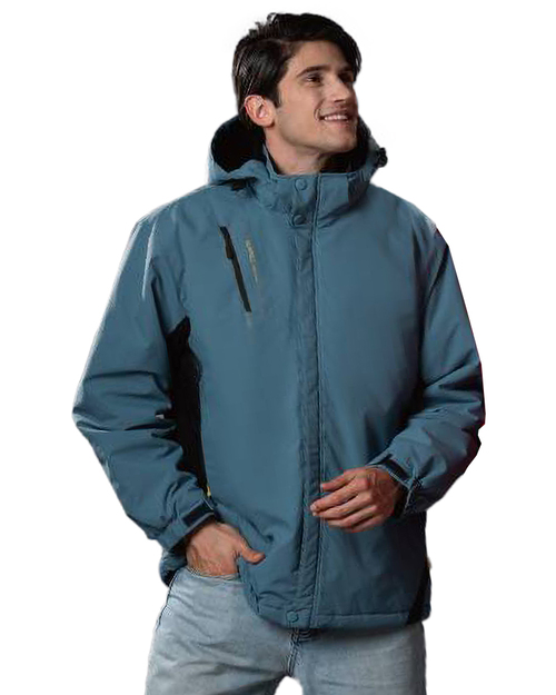 可拆帽長毛兩件式外套-霧藍 <span>11502</span>