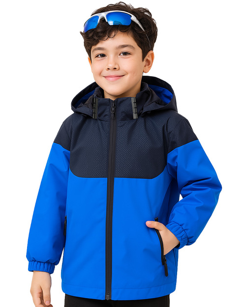 75D彈力透氣外套-童版-蔚海藍配丈青 <span>510-1-kid</span>  |商品介紹|外套【訂製 / 現貨款】|兒童外套【現貨款】