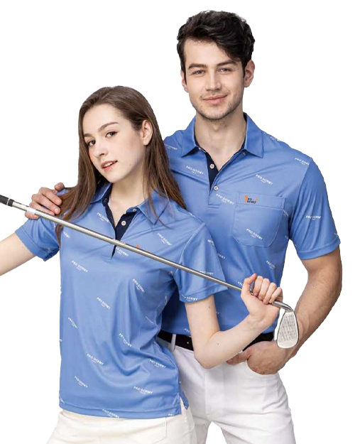 休閒POLO-精品彈力雙面布-藍色<span>男版PD-T81031女版PD-T81032</span>  |商品介紹|休閒 POLO衫【現貨款】|POLO衫 WANYU短袖【現貨款】