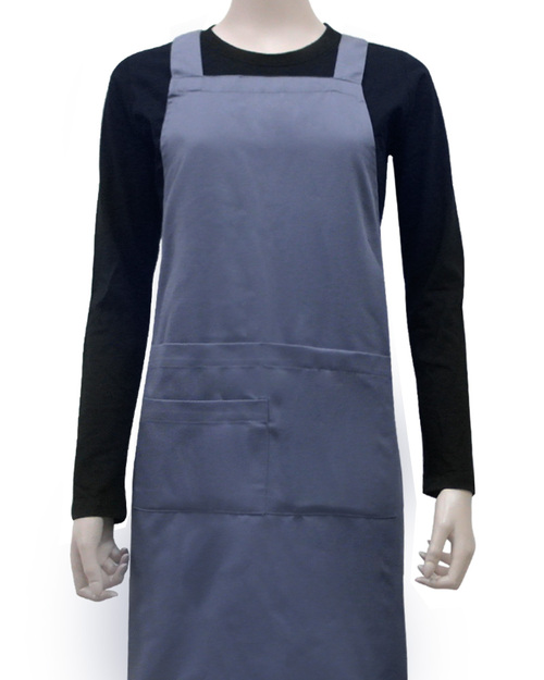 創e家團體服-烘培圍裙/交叉式圍裙訂製-灰 <span>APCAN-X-D64199-01</span>  |商品介紹|圍裙【訂製 / 現貨款】|大人圍裙【訂製款】