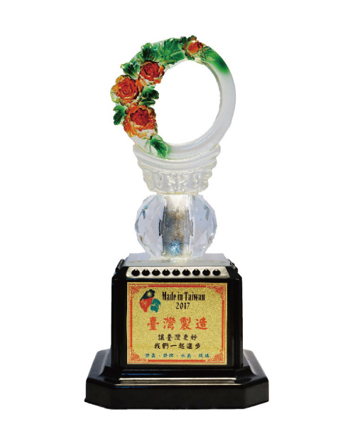 紀念獎座 水琉璃獎盃-奼紫嫣紅<span>CPL-012</span>  |商品介紹|獎盃/獎牌/吊牌【訂製款】|水晶獎座