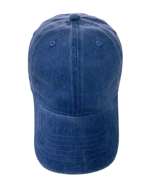 高級水洗老帽-寶藍 <span>HBH-A2-06</span>  |商品介紹|帽子【現貨款】|磨毛帽