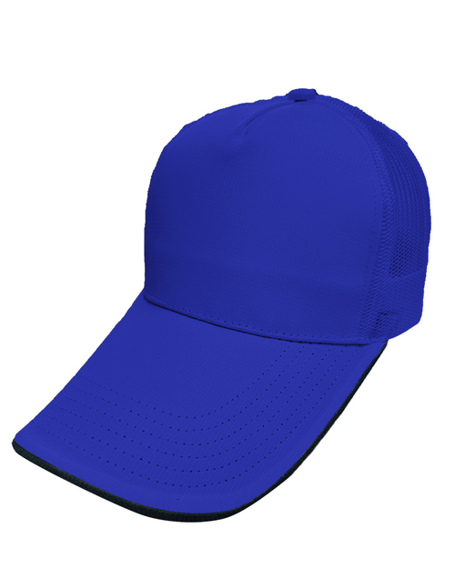 格中點五片網帽-寶藍 <span>HCY-C02-01</span>  |商品介紹|帽子【現貨款】|運動造型帽