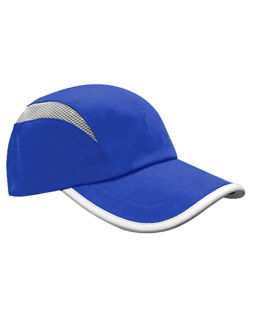 格中點走步帽-寶藍配白 <span>HCY-C03-03</span>  |商品介紹|帽子【現貨款】|運動造型帽