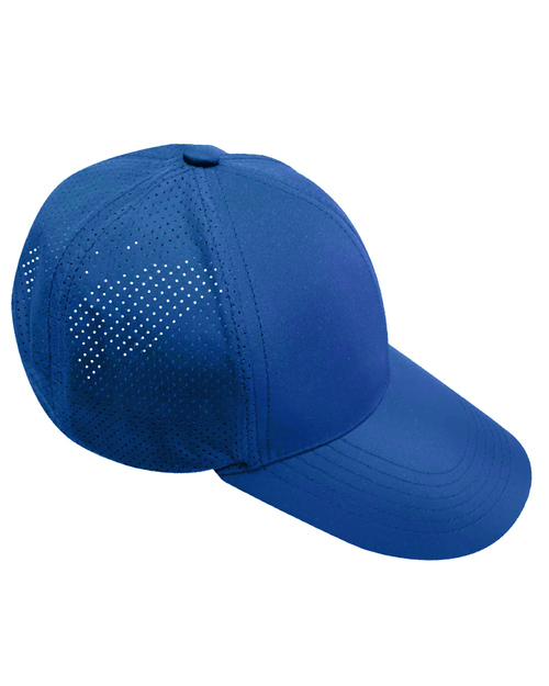 春亞紡六片打孔帽-寶藍 <span>HDK-A1-b</span>  |商品介紹|帽子【現貨款】|運動造型帽