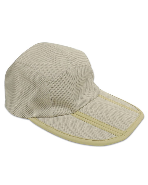三折帽訂製/交織網布-卡其<span>HIN-C-03</span>  |商品介紹|帽子【訂製款】|三折帽【訂製款】
