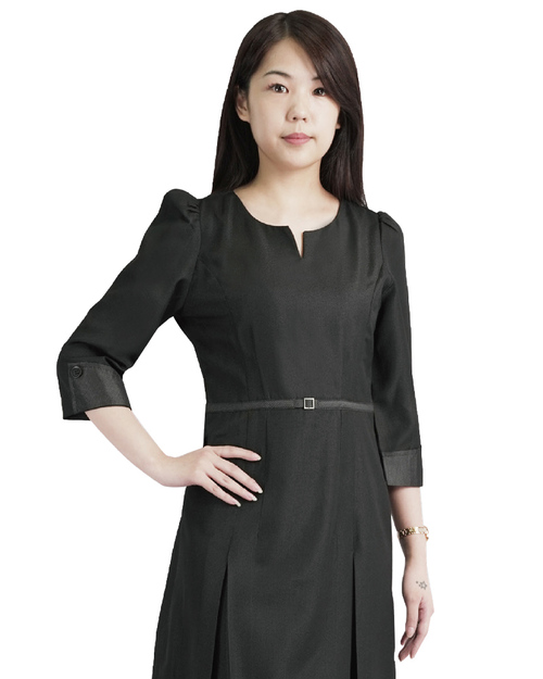 女洋裝 晶鑽黑<span>HTY-303F-E </span>  |商品介紹|襯衫 / 西裝套裝 【現貨款】|西裝裙 YA TI 【現貨款】 女版