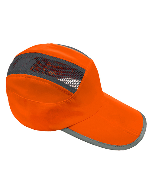 春亞紡高爾夫高級三折帽-N桔配灰 <span>HRS-A2a-9</span>  |商品介紹|帽子【現貨款】|運動三折帽