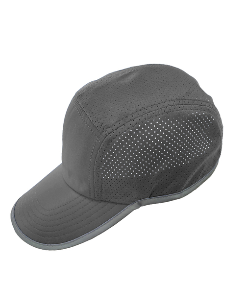 反光帽現貨-透氣五分帽-灰色 <span>HRS-A8-04</span>  |商品介紹|帽子【現貨款】|運動造型帽