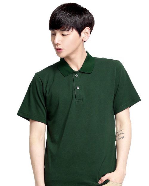 網眼POLO衫短袖中性-墨綠<span>PKQB-P01-320</span> 網眼POLO衫短袖中性-墨綠<span>PKQB-P01-320</span>