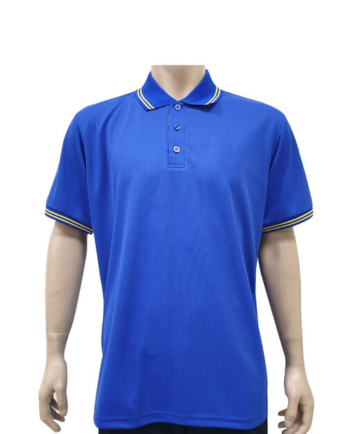 POLO衫訂製中性短袖束口-寶藍 <span>PCANB-P11-00473</span>  |商品介紹|POLO衫客製化【訂製款】|POLO衫短袖訂製中性版