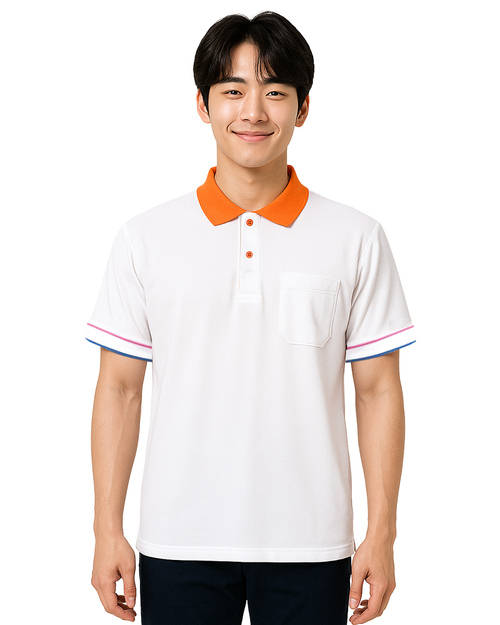 POLO衫訂製｜中性短袖｜桔領雙袖加出芽｜<span>PCANB-S01-00472</span>