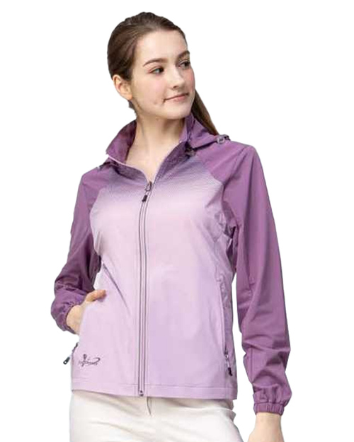 女版超彈冰絲可拆帽防曬外套-藕紫 <span>PD-S61018</span>  |商品介紹|外套【訂製 / 現貨款】|冰絲涼感外套【現貨款】