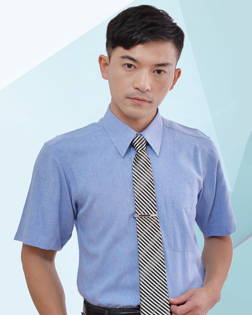 男襯衫 長袖襯衫 短袖襯衫 寶藍色  <span>S-05 ＃P.42</span>