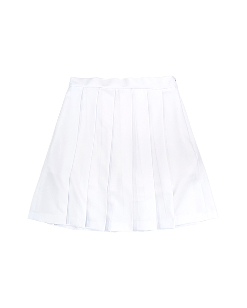 合唱團服｜百褶裙 白｜<span>SHO-D36SK</span>