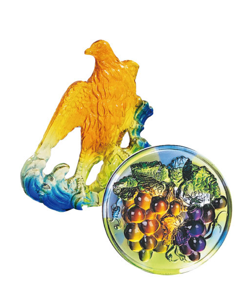 水晶獎座配件-琉璃雕刻飾品 <span>TRO-C-ACP</span>  |商品介紹|獎盃/獎牌/吊牌【訂製款】|獎盃 獎牌 配件