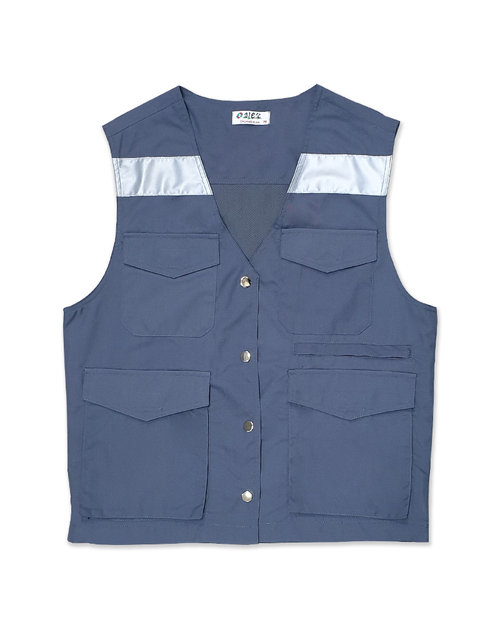 釣魚背心/多口袋反光背心/加內裡-深灰色 <span>VCAN-C-08</span>  |商品介紹|背心【訂製 / 現貨款】|工作多功能背心【訂製款】