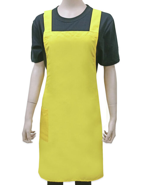 工作圍裙/訂製圍裙-黃<span>APCAN-A-00039</span>  |商品介紹|圍裙【訂製 / 現貨款】|大人圍裙【訂製款】
