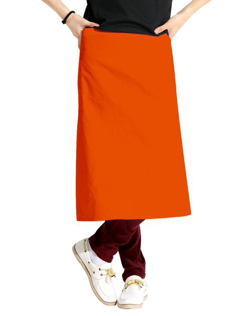 半截圍裙 防潑水圍裙 橘色<span>APWA-B-20</span>  |商品介紹|圍裙【訂製 / 現貨款】|圍裙半截【現貨款】