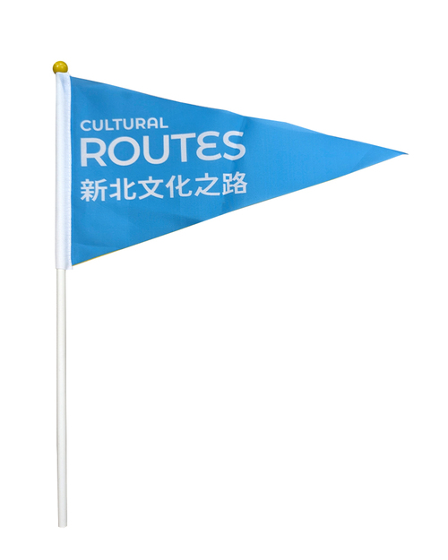 手搖旗 三角旗<span>BA-H01-3c</span>  |商品介紹|旗幟/布條/彩帶 (客戶範例)【訂製款】|旗幟