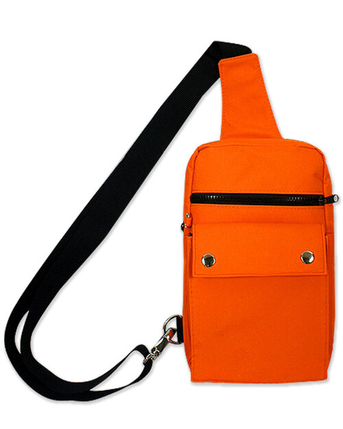 單肩後背包 側背包 訂製 橘<span>BAG-BKA01</span>  |商品介紹|環保袋 / 束口袋 / 書包 / 包袋類【訂製款】 |書包後背包【訂製款】