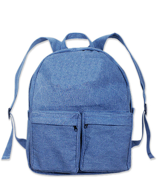 兒童丹寧布後背包 訂製<span>BAG-BKB02</span>  |商品介紹|環保袋 / 束口袋 / 書包 / 包袋類【訂製款】 |書包後背包【訂製款】