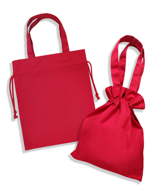 手提式 束口袋 紅<span>BAG-DR-A03</span>  |商品介紹|環保袋 / 束口袋 / 書包 / 包袋類【訂製款】 |束口袋束口包【訂製款】