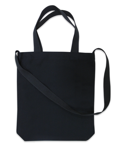 環保袋 T型袋 手提 肩背 訂製 黑<span>BAG-TT-B03</span>示意圖