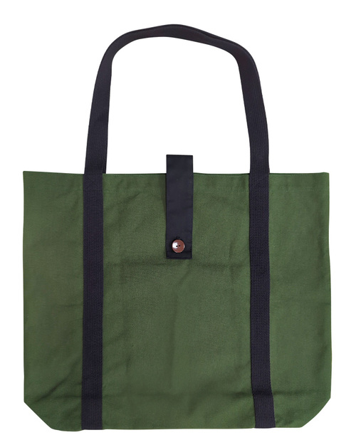 環保袋 T型袋 折角式 墨綠配黑<span>BAG-TT-B17</span>  |商品介紹|環保袋 / 束口袋 / 書包 / 包袋類【訂製款】 |環保袋手提肩背【訂製款】