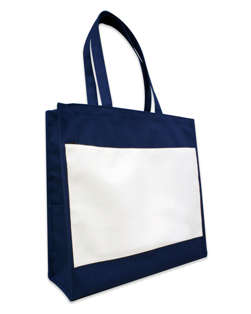 環保袋 立體袋 補習袋 訂製 深藍<span>BAG-TT-C03</span>