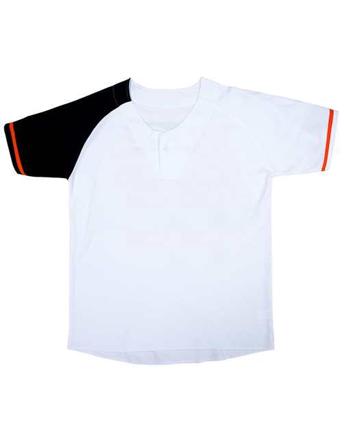 棒球服訂製-白配黑紅 <span>BAL-A05</span>  |商品介紹|運動服【訂製款】|棒球衣【訂製款】