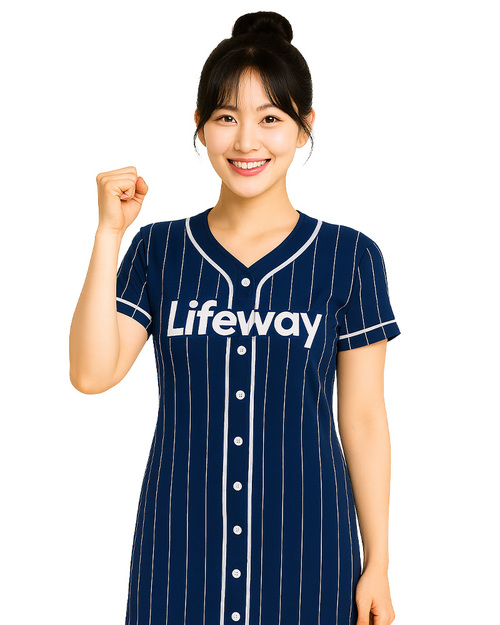 棒球服女長版啦啦隊服 訂製款 丈青配白 <span>baseball-GLS-03b</span>  |商品介紹|運動服【訂製款】|棒球衣【訂製款】
