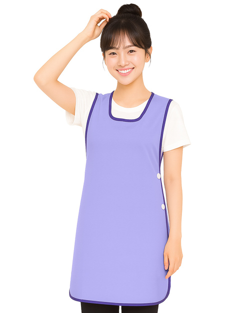 護理人員圍兜 特殊圍裙訂製款 粉紫<span>BID-00-06</span>
