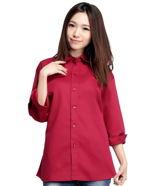 港式餐飲服 長袖 紅<span>CCH-CAN-SB-07</span>  |商品介紹|餐飲服裝 / 廚師服 / 廚師帽|港式餐飲服 【訂製款】