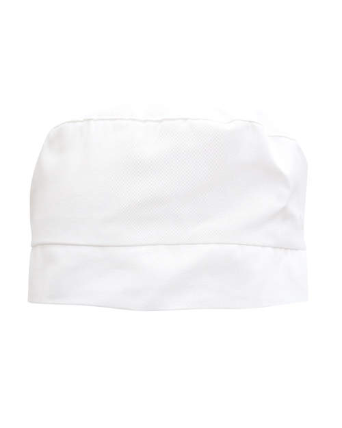 日式廚師帽 鬆緊帶半高帽  白色<span>CHC-CAN-A02</span>  |商品介紹|餐飲服裝 / 廚師服 / 廚師帽|廚師帽/食品帽【訂製款】