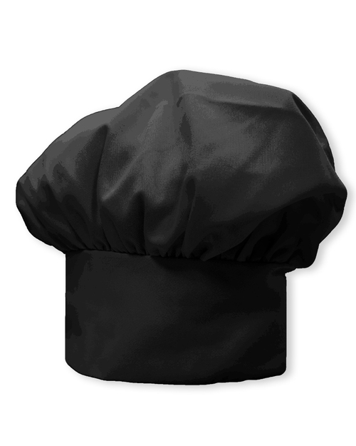 廚師帽香菇帽訂製-黑<span>CHD-CAN-05</span>  |商品介紹|餐飲服裝 / 廚師服 / 廚師帽|廚師帽/食品帽【訂製款】