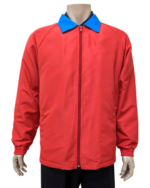 防風外套 刷毛內裡 訂製款-紅配翠藍<span>COAT-B-10</span>  |商品介紹|外套【訂製 / 現貨款】|休閒外套【訂製款】