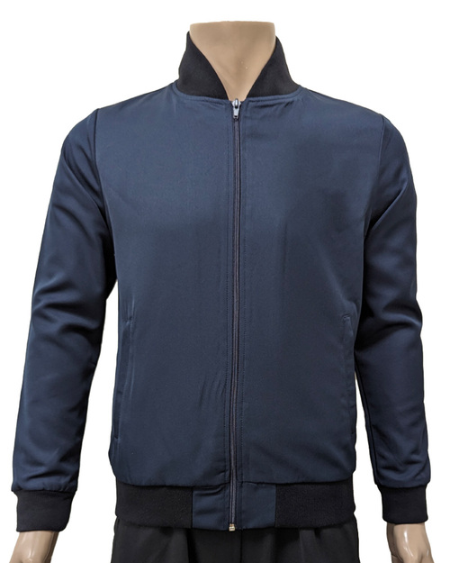 飛行夾克 薄內裡 訂製款-丈青配黑 <span>COAT-B-11</span>  |商品介紹|外套【訂製 / 現貨款】|休閒外套【訂製款】