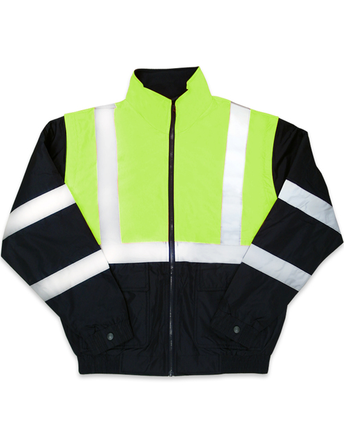 螢光黃反光脫袖夾克<span>COL.908</span>  |商品介紹|保全系列 【現貨款】|反光外套