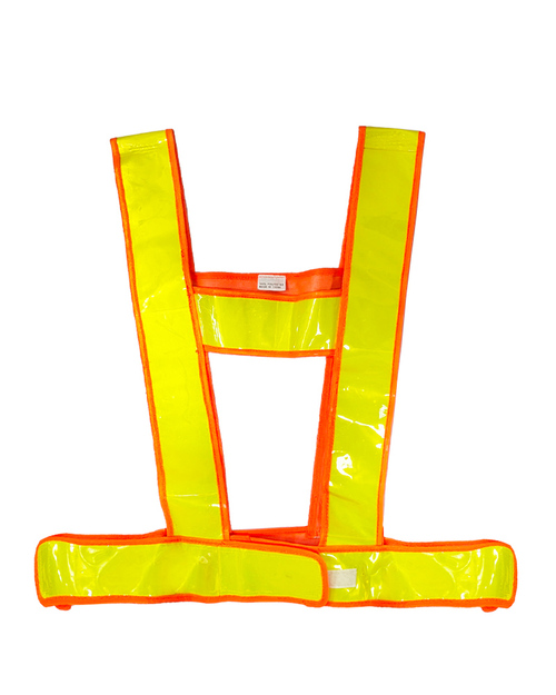 反光背心-螢光黃配橘 <span>COL72-C</span>  |商品介紹|背心【訂製 / 現貨款】|反光背心【現貨款】