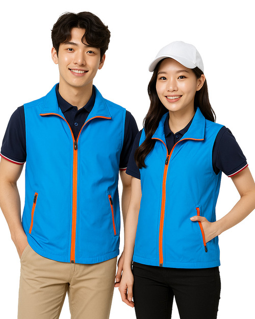 休閒網裡背心-藍配橘｜<span>G5310A</span>