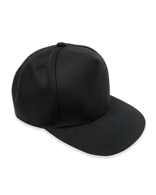 五片帽訂製/細綿斜/潮帽黑<span>H5C-B-02 </span>  |商品介紹|帽子【訂製款】|帽子素面款【訂製款】