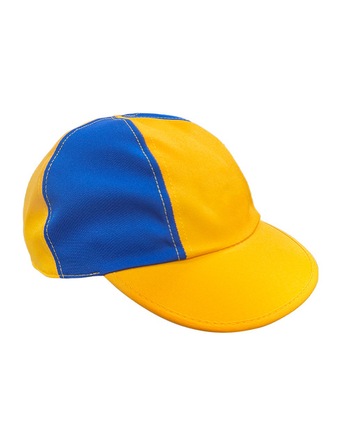 六片學生帽-黃配藍｜<span>H6C-KID-A01</span>